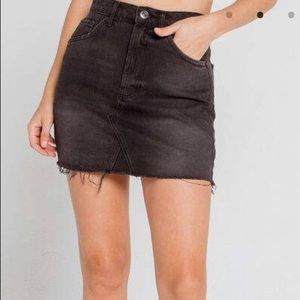 URBAN OUTFITTERS BDG NWT BLACK DENIM SKIRT